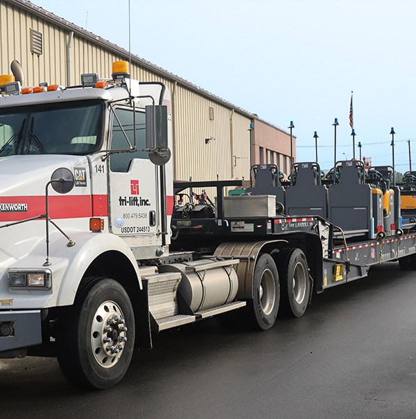 TriLift Delivery truck
